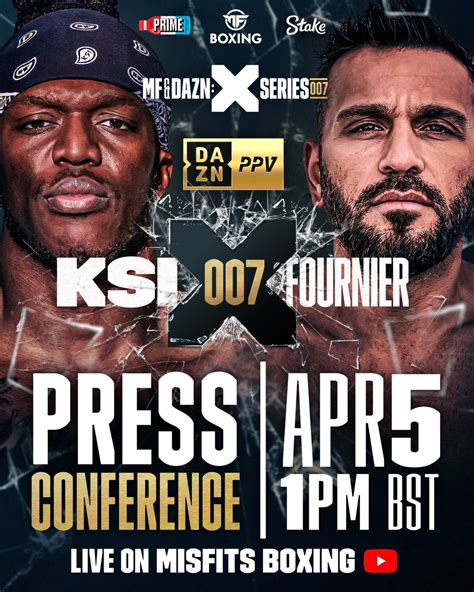 misfits press conference|misfits boxing lineup.